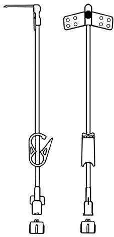 HUBER NEEDLE 22G X 1-1/2" - 12/BX