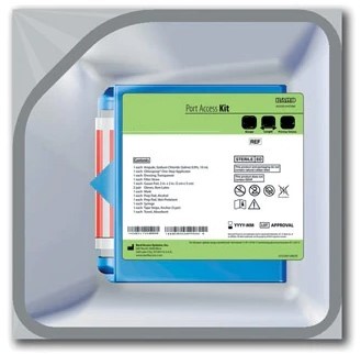 PORT ACCESS KIT MINILOC 20G X 1" Y - 5/CS