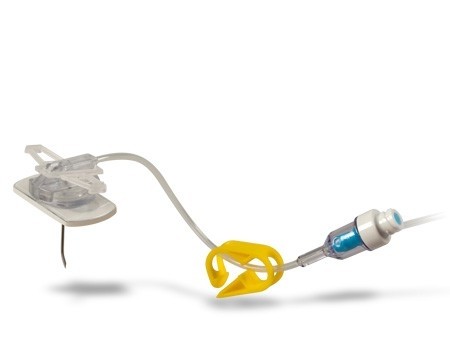 EZ HUBER* SAFETY INFUSION SET, 20G x 1/2" - 25/BX