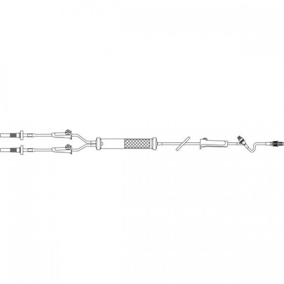 Y-TYPE BLOOD SET 112" 48/CS