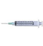 SYRINGE 10CC 22G X 1" -400/CS