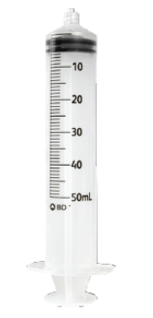 SYRINGE 50CC LUER LOCK - 40/BX