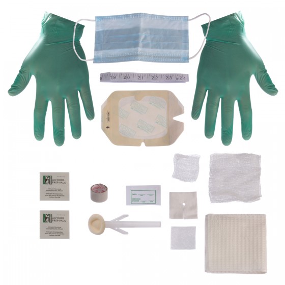 DRESSING CHANGE KIT W/ CHG APPLICATOR AND TEGADERM CLOTH DRESSING - 30/CS