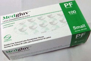 GLOVES LATEX PF S - 1000/CS