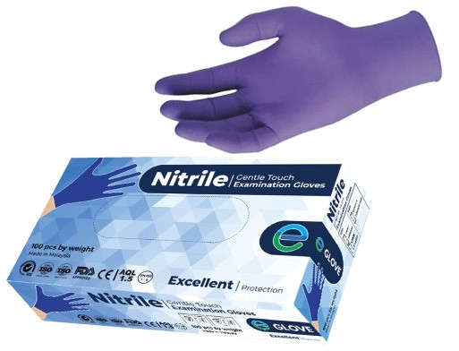 E GLOVES NITR LF PF XL - 1000/CS