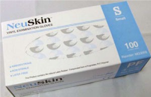 GLOVES VINYL PF M - 1000/CS