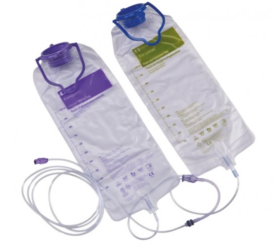 KANGAROO JOEY 1000ML FEED SET W/ 1000ML FLUSH BAG 30/CS