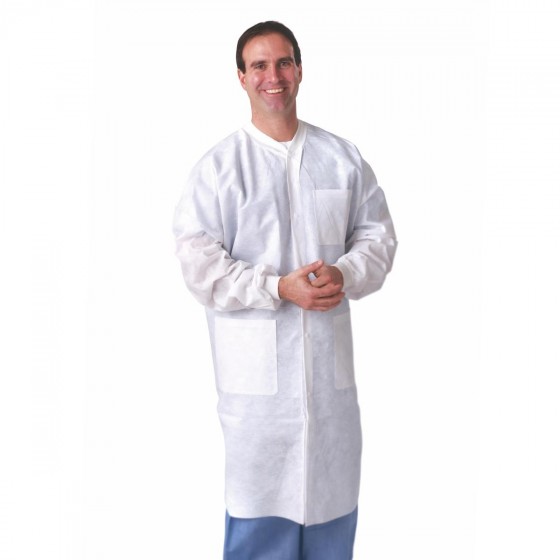 LAB COAT WHITE L - 30/CS