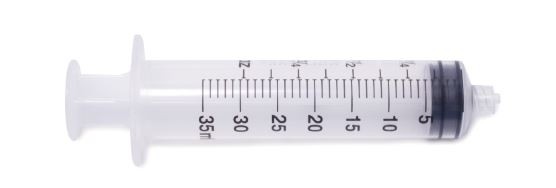SYRINGE 35ML/CC LUER LOCK - 30/BX