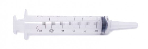SYRINGE 60ML/CC CATHETER TIP - 30/BX